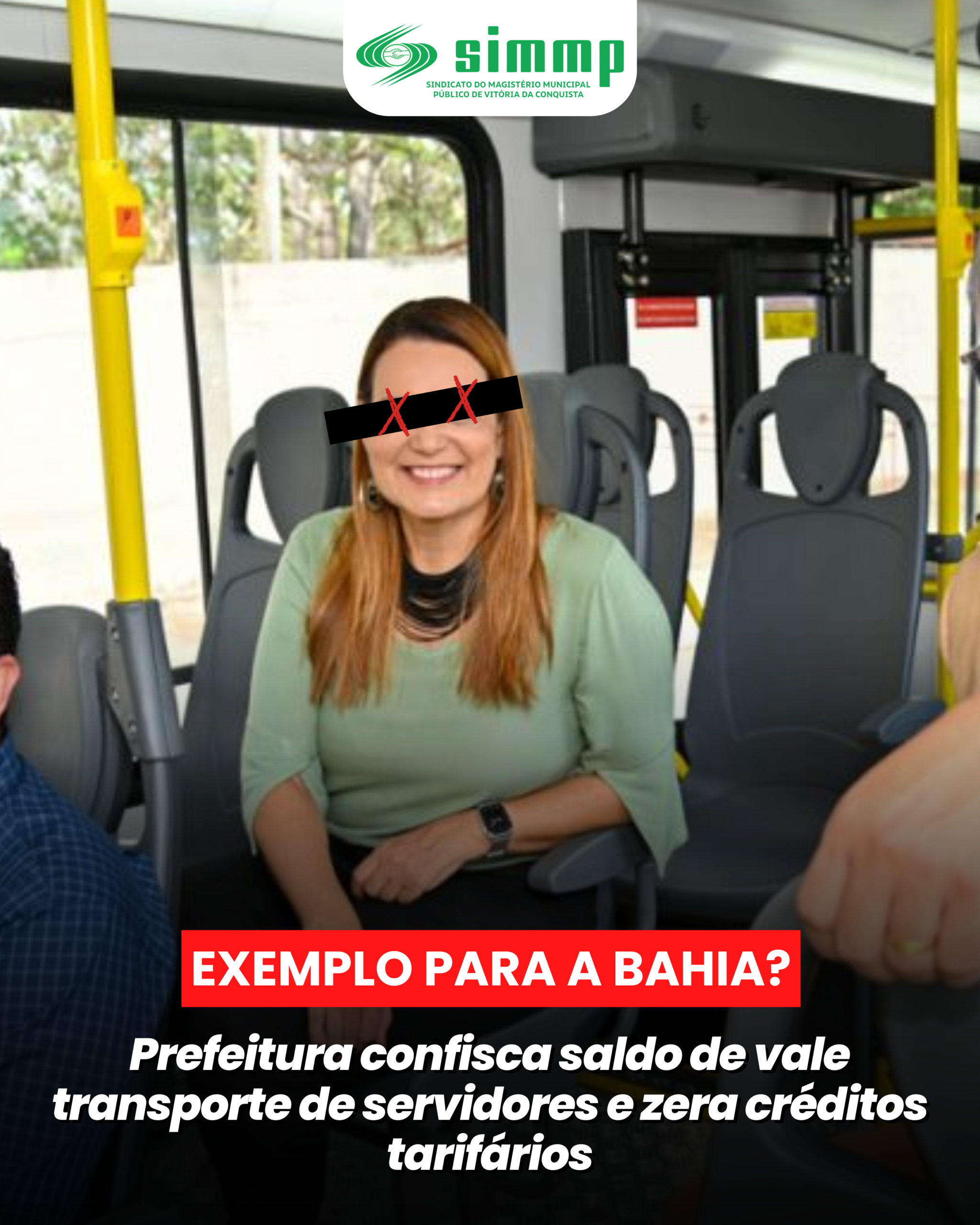 Exemplo para a Bahia? Prefeitura confisca saldo de vale transporte de servidores e zera créditos tarifários